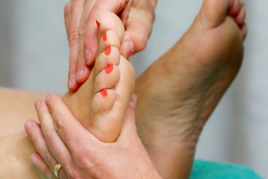 Fuß-Reflexzonen-Behandlung